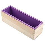 Nikou 1200 ML Rechteck Seifenformen, Flexible DIY Seifen...