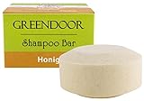 GREENDOOR Shampoo Bar Honig 75g, festes mildes Haarshampoo ohne...