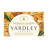 Yardley Oatmeal & Almond Bar Soap 4.25 oz