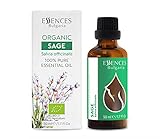 Essences Bulgaria Bio-Salbei ätherisches Öl 50ml | Salvia...
