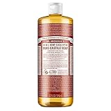 Dr. Bronner Magic Soaps Pure-Kastilien Seife, 18-in-1 Hemp...