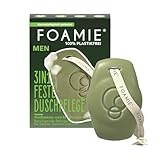Foamie 3in1 Feste Dusche Männer, Hanfsamen & Zedernholz-Öl,...
