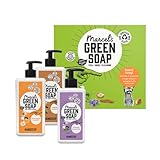 Marcel's Green Soap Geschenkset mit drei Handseifen - Orange &...