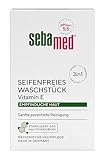 Sebamed seifenfreies Waschstück 150 g, mit Vitamin E, für die...
