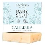 Meina Bio Baby Seife für empfindliche Haut, Sehr milde...