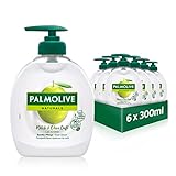 Palmolive Seife Naturals Olive & Milch 6x300ml - flüssige...
