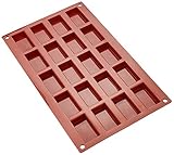 Silikomart SF025 FINANZIERI Silikonform 49x26 h 11 mm, Silikon,...