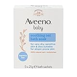 Aveno® Baby Beruhigendes Haferbad Soak 5 x 21 g Beutel