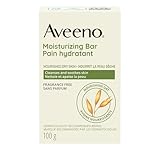 Aveeno Active Naturals Moisturizing Bar for Dry Skin 100g...