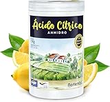 Nortembio Zitronensäure 1 kg – 100% Reines Anhydrisches...