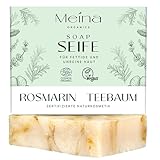 Meina Naturkosmetik - Teebaumöl Seife, Bio Naturseife gegen...