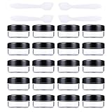 20 Stück Döschen - 10g/10ml (Leer) Transparent Klein Kunststoff...