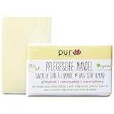 Pflegeseife Mandel 100 g Bio Sheabutter-Naturseife mit Mandelöl...