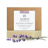 ASAVO Premium Lavendelseife, handgemachte BIO Seife, Naturseife...