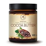 Cocoa Butter 100g Glas - Südafrika - Kakao Butter Unraffiniert -...