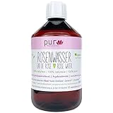 pur Manufaktur Bio Rosenwasser 100% naturreines Rosen-Hydrolat...