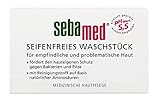 SEBAMED Seifenfreies Waschstück Reisegröße 100 g, Vitamin E...