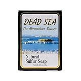 J Malki Dead Sea Natürliche Schwefelseife, 90 g
