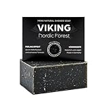 MEDUNA Peeling-Seife Viking Nordic Forest 100g - feste Naturseife...