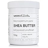 Sheabutter kaltgepresst und unraffiniert 500g - 100% reine Pflege...