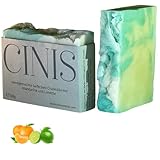 CINIS Handgemachte Seife Sunny-Sani Chalkidiki mit Mandarine und...