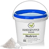 5kg Natron Pulver Premium-Qualität Ökologisch Backpulver E500...