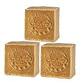 IchbinPUR – Original Aleppo Seife 3er-Pack (3x140g), 95%...