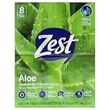 Zest 8-Bar Bath Size Soap, Fresh Aloe, 4 Ounce by Zest