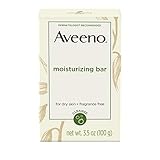 Aveeno Active Naturals Moisturizing Bar for Dry Skin 100g...