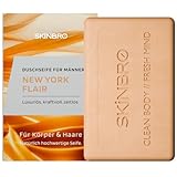 SKINBRO Festes Duschgel Männer New York Flair - Duschseife...