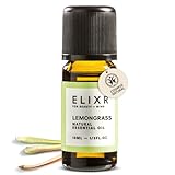 ELIXR – Zitronengrasöl zur Raumbeduftung, für Aromatherapie &...