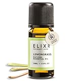 ELIXR – Zitronengrasöl zur Raumbeduftung, für Aromatherapie &...