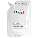 SEBAMED Meersalz Wasch-Emulsion 400 ml Nachfüllbeutel, für die...
