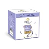 Yardley English Lavender Luxury Soap, 3 x 100 g