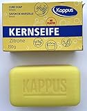 Kappus Kernseife Zitrone, einzeln verpackt **10 STÜCK** a 150g...