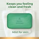 Irish Spring Deodorant Bar Soap, Original Clean, 4.5 Ounce (Pack...