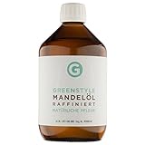 Mandelöl (500ml Glasflasche) - reines Basisöl zur Pflege von...