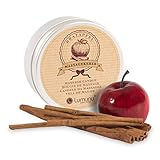 Deluxe Erotik Massagekerze mit Bratapfel Aroma (100g), pflegendes...