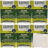 KAPPUS Pflanzenölseife Olive 6er Pack (6x100g Packung) + usy...