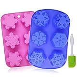 Yucool Flocons de neige Moule Moule à gteau en silicone
