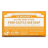 Dr. Bronner's Citrus Bar Seife aus biologischen Inhaltsstoffen...