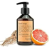 Jean & Len Handseife Blutorange & Vetiver, reinigt Hände sanft,...