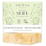 Meina Naturkosmetik - Naturseife mit Zitronengras, Kurkuma und...