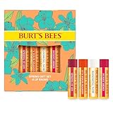 Burt's Bees Lippenbalsam-Geschenkset, 4 Lippenbalsam,...