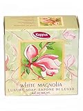 Kappus Seife White Magnolia 125 g, 4er Pack (4 x 125 g)