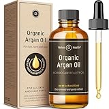 Bio Arganöl kaltgepresst für Gesicht, Haut & Haare - 100 ml...