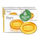 Pears Pure & Gentle Transparente Seifenstücke mit natürlichen...