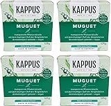 4er Pack Kappus Muguet(Maiglöckchen) Seife 4x125g