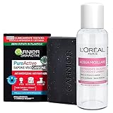 Garnier SkinActive Pure Active Gesichtsseife Kohle gegen...