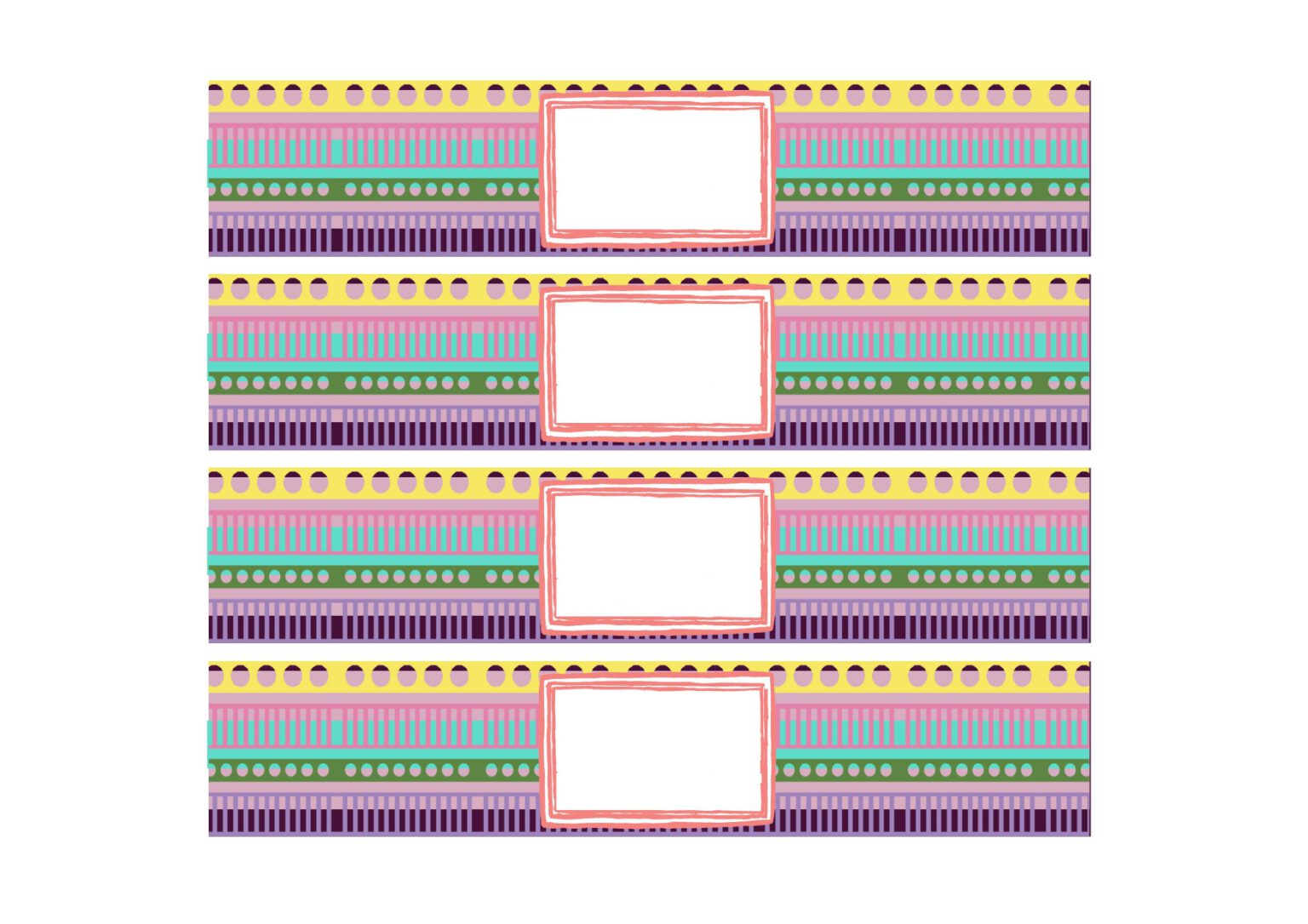 Seifenbanderolen zum Beschriften hier gratis